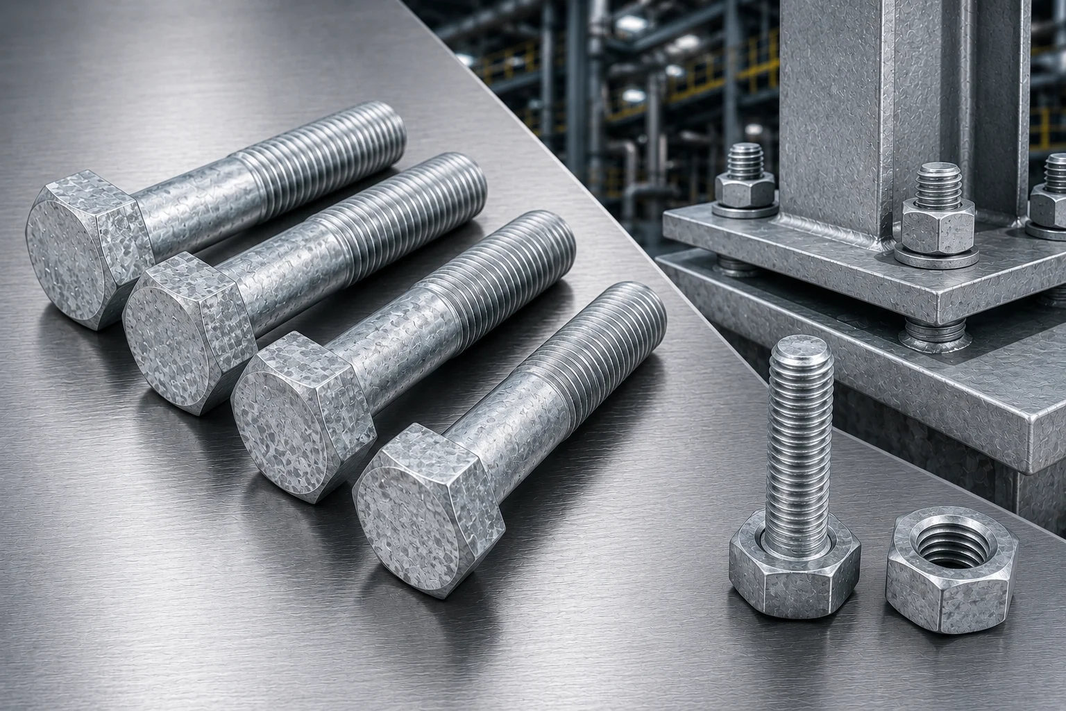 12.9 HDG Finish Bolts